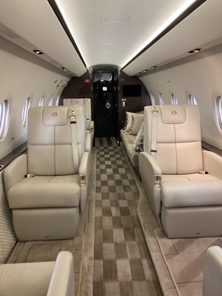 Aircraft cabin carpet after extraction